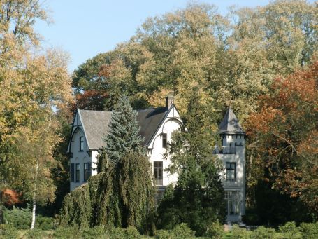 Griendtsveen : Villa Sphagnum, vom Kanaalweg aus gesehen